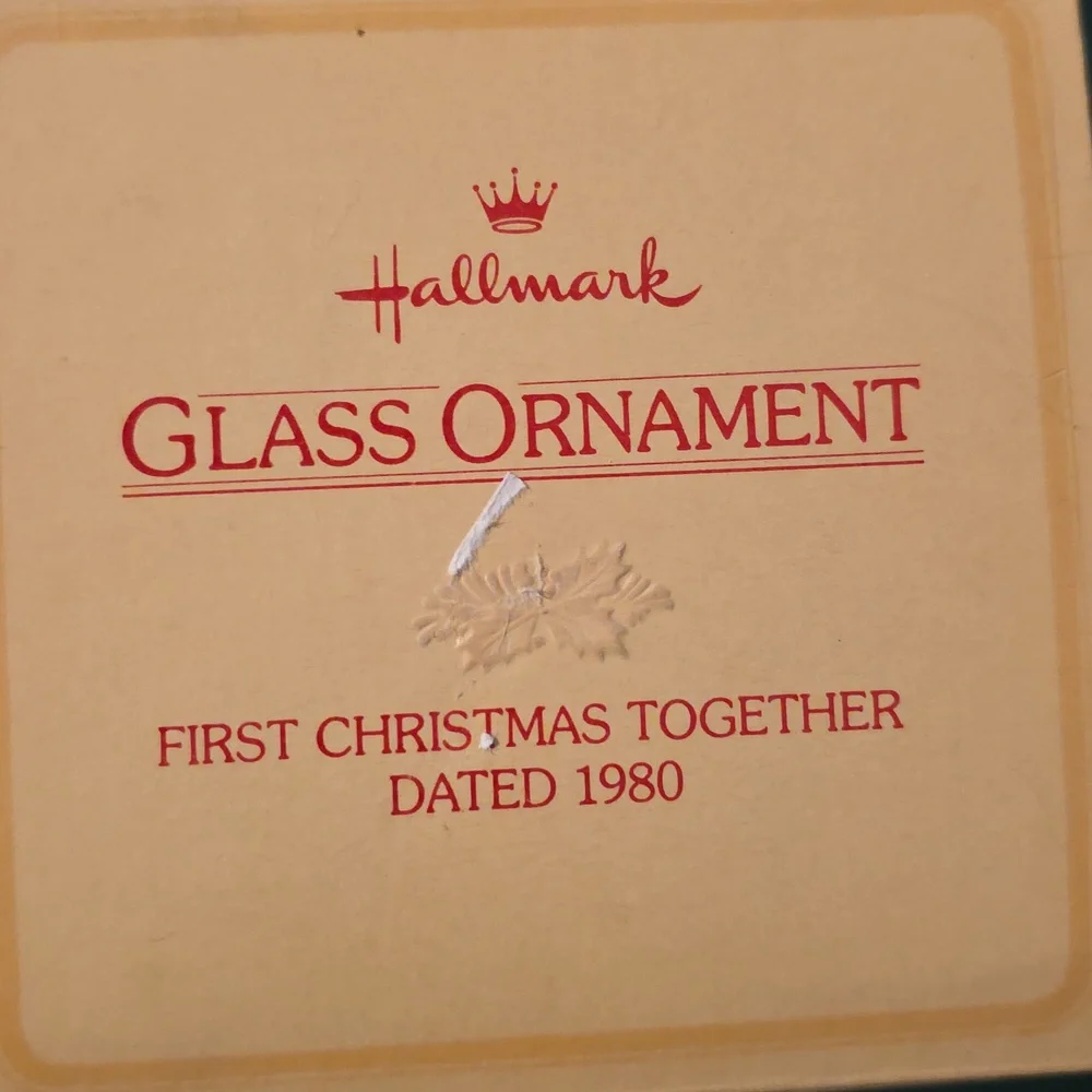 Hallmark Blue First Christmas Together Ornament